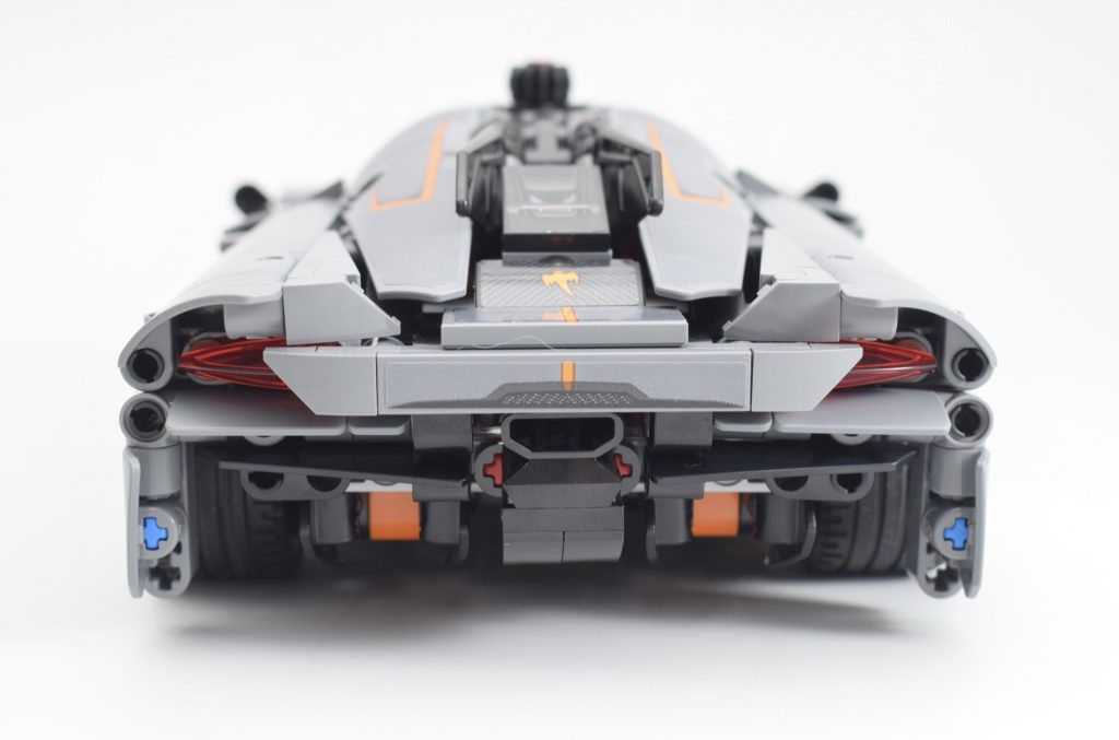 LEGO Technic 42173 Koenigsegg Jesko Absolut Grey Hypercar review 9 1024x677