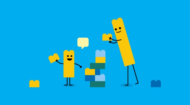Live LEGO Build & Talk cyberbullying awareness session today