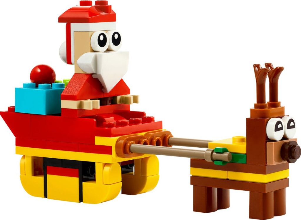30670 LEGO Weihnachtsmann auf Schlittenfahrt 1 1024x748