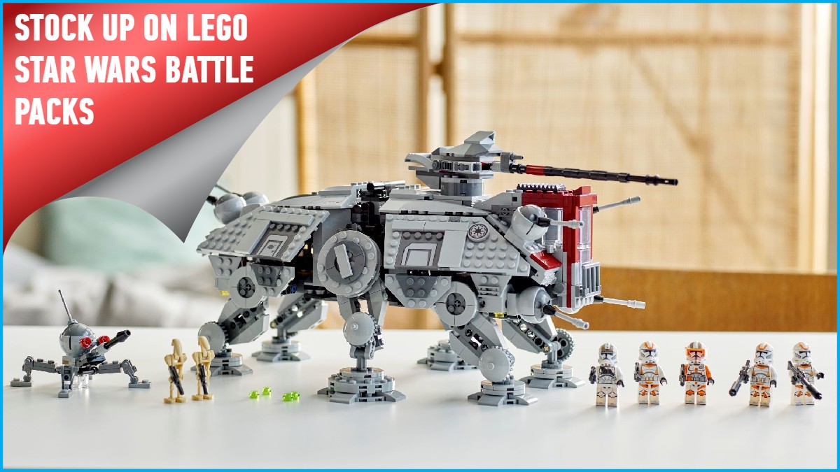 Stock up on LEGO Star Wars battle packs with these discounts