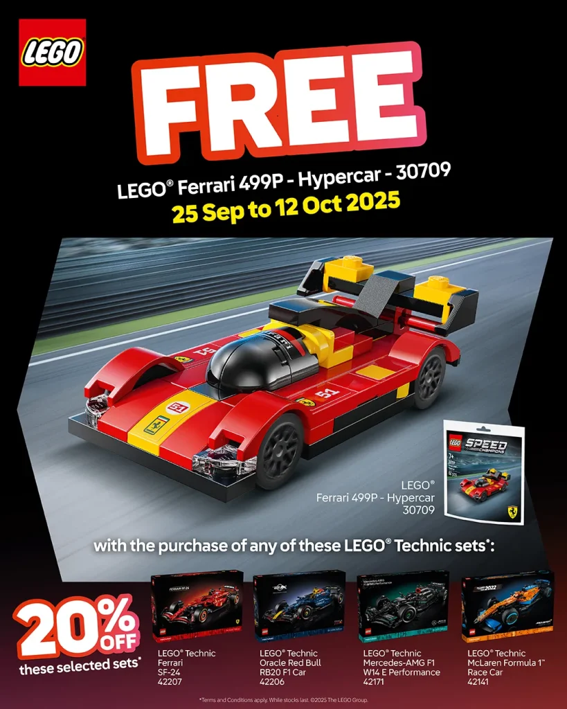 LEGO F1 Sep 2025 GwP EVENT Digital 1080x1350px A GwP Hypercar 819x1024