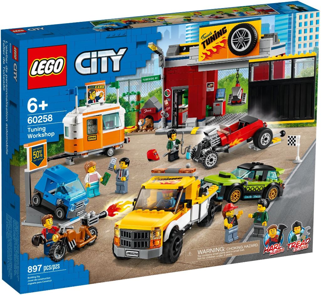 LEGO City 60258 Tuning Workshop 2