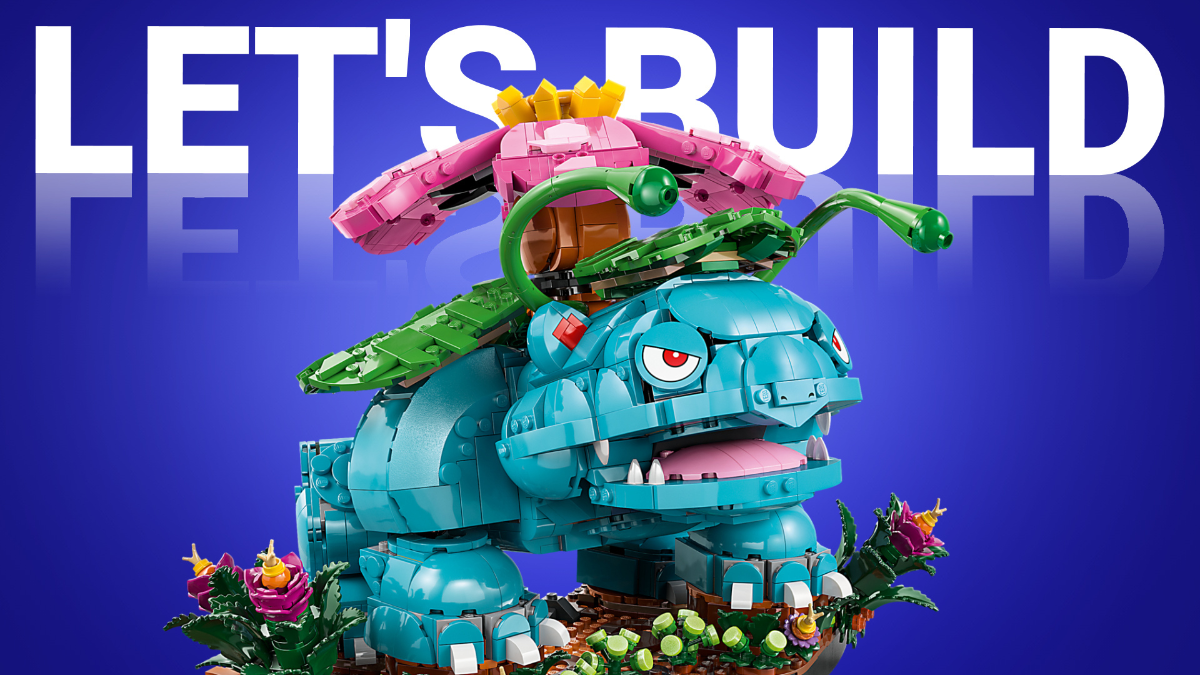 The best way to build part of LEGO Pokémon's biggest set