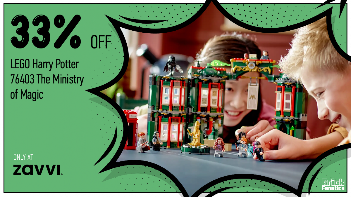 Grab a magical 33% off LEGO Harry Potter 76403 The Ministry of Magic