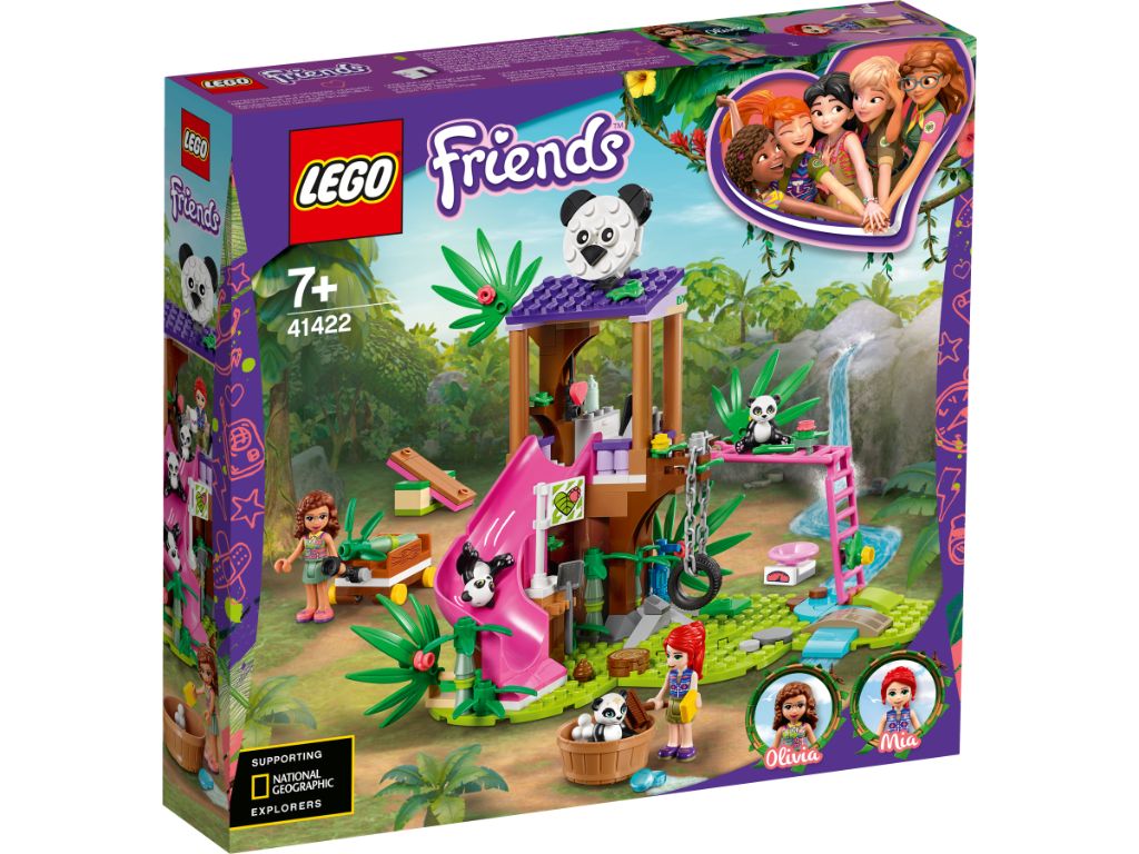 LEGO Friends 41422 Panda Jungle Tree House 1