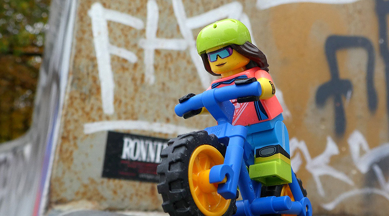 Brick Pic of the Day: Adventurous cycling