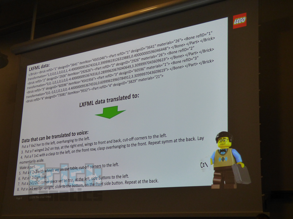 LEGO voice instructions 4