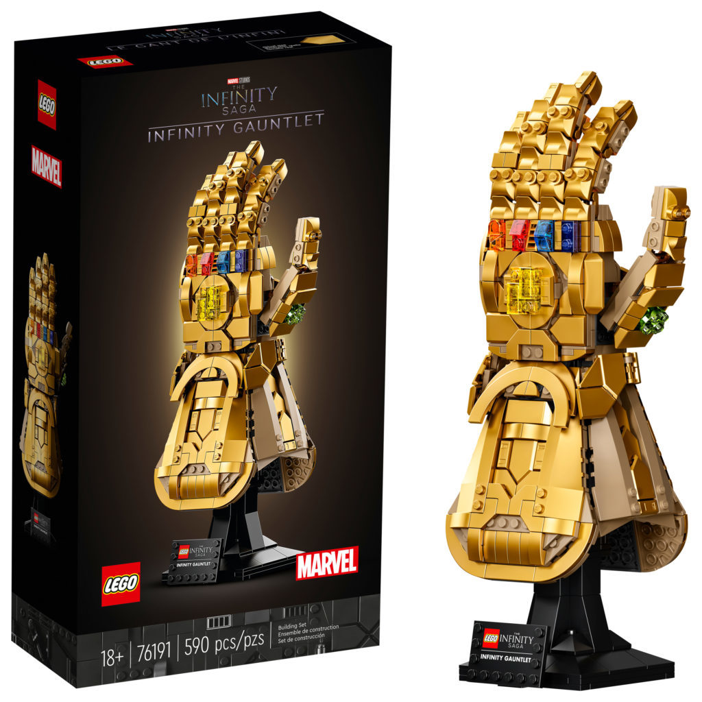 LEGO Marvel 76191 Infinity Gauntlet box contents 1024x1024