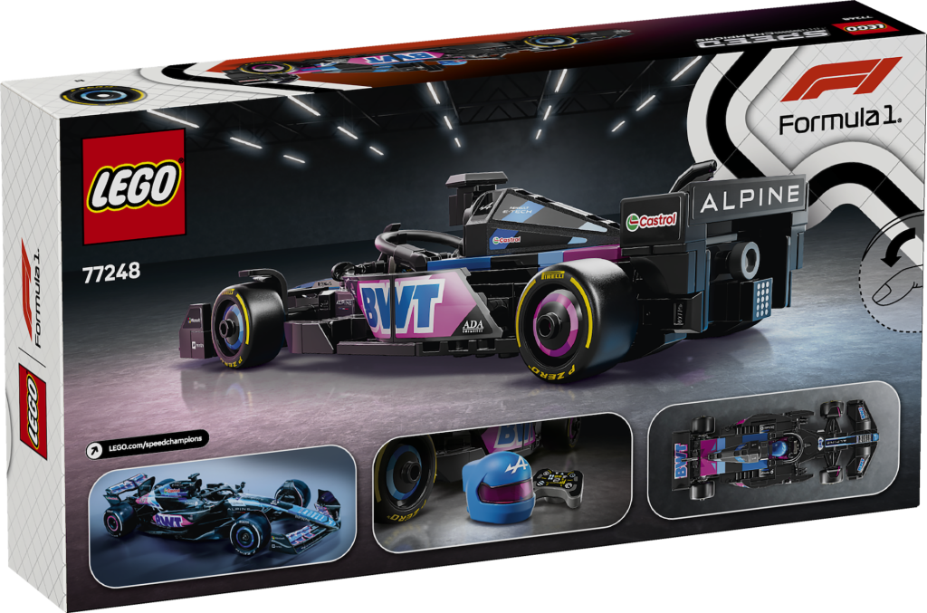 LEGO Speed Champions 77248 BWT Alpine F1 Team A524 Race Car 2 1024x677