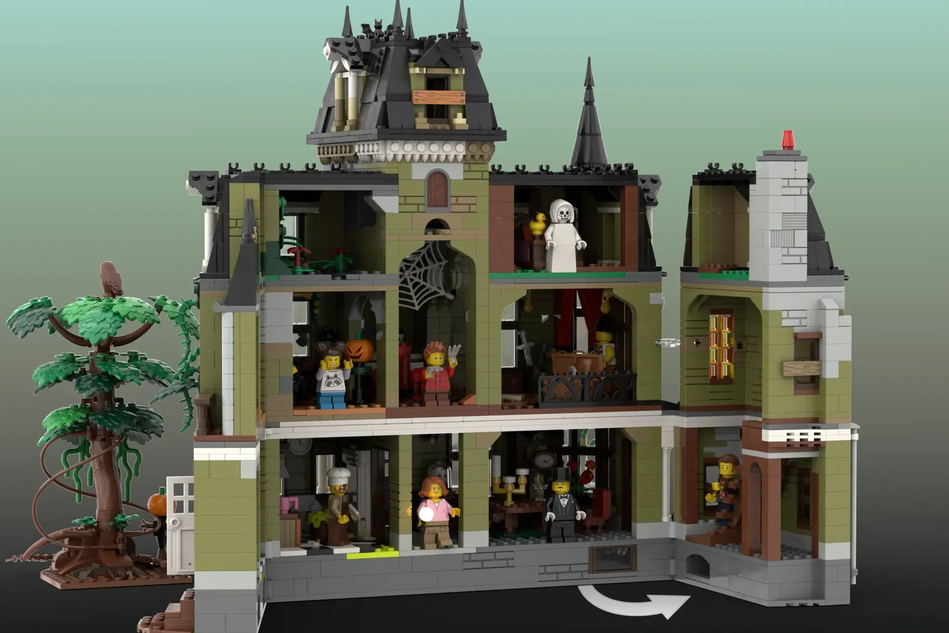 LEGO Ideas Halloween House 3