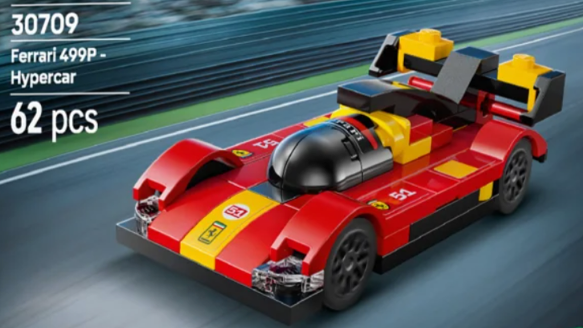 LEGO Speed Champions Ferrari polybag GWP races back online