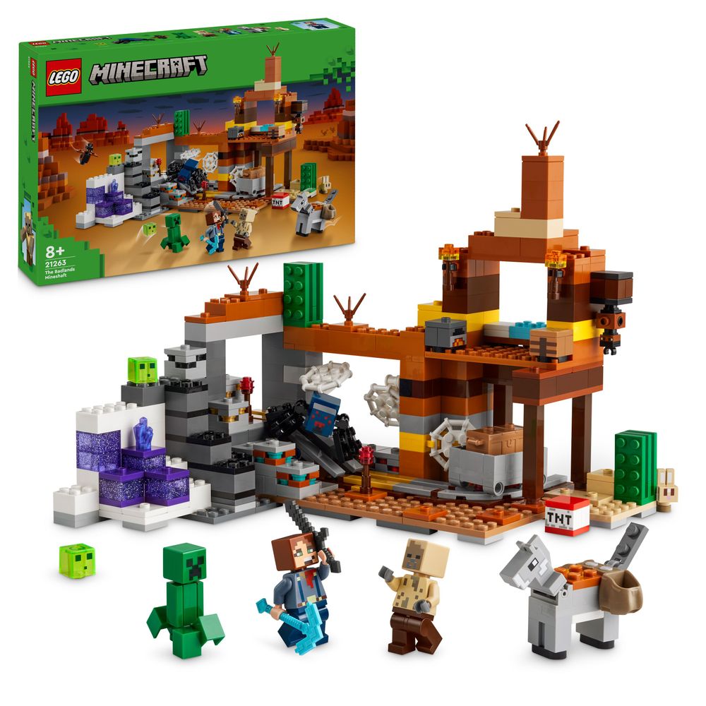 LEGO Minecraft 21263 The Badlands Mineshaft 8