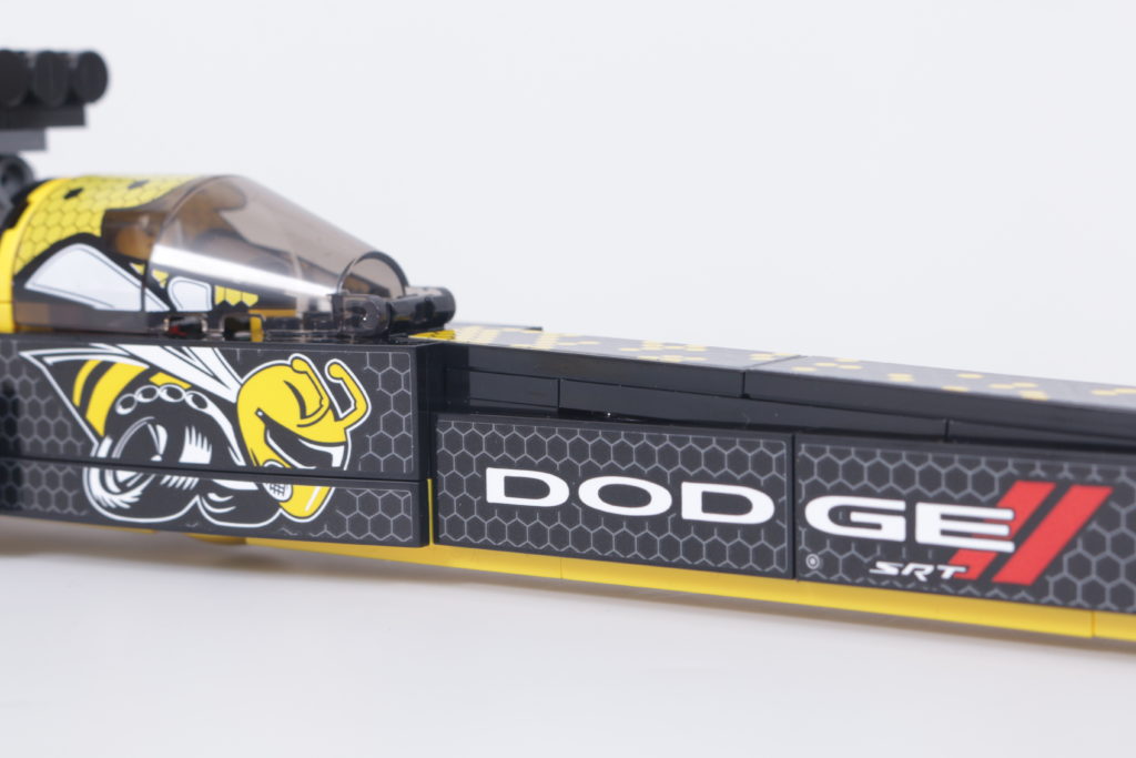 LEGO Speed Champions 76904 Mopar DodgeSRT Top Fuel Dragster and 1970 Dodge Challenger TA review 24