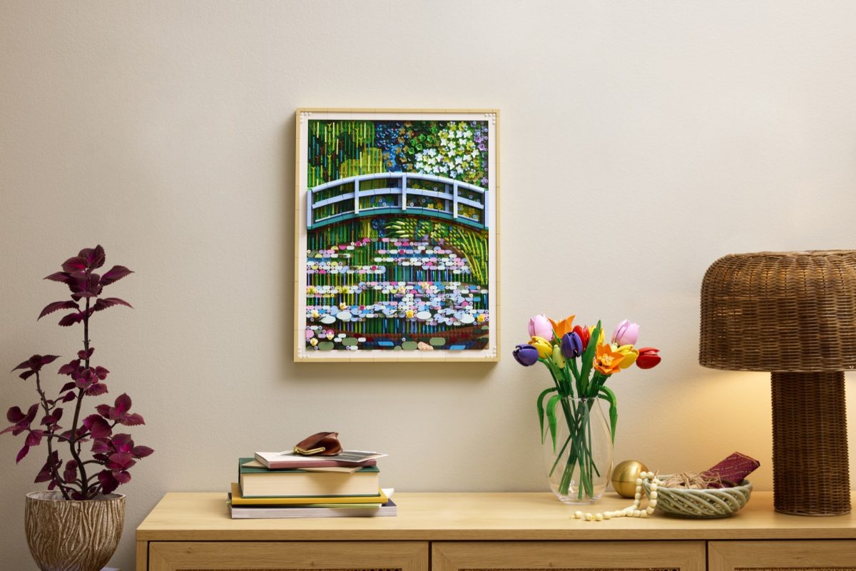 LEGO Art 31220 Claude Monet – Bridge over a Pond of Water Lilies 2 1200x800