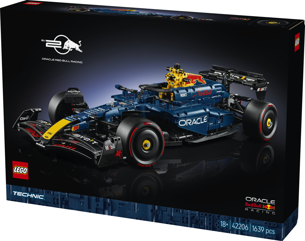 LEGO Technic 42206 Oracle Red Bull Racing RB20 F1 Car box front 1024x808