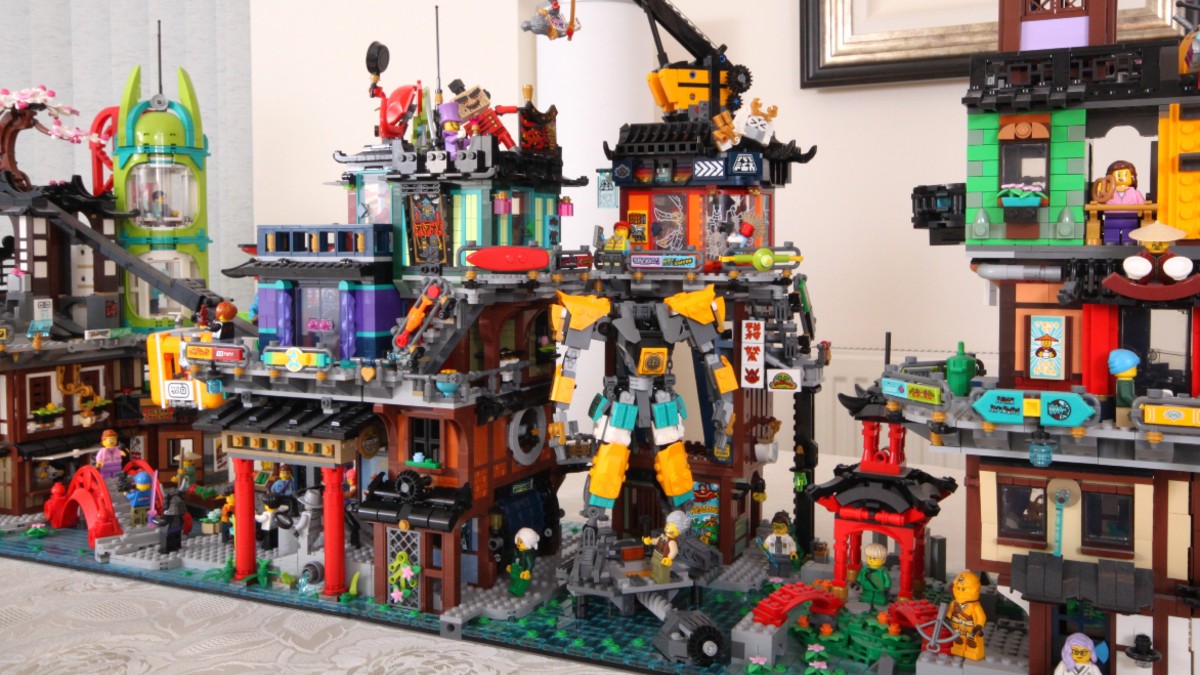 Every LEGO NINJAGO City set from 2017 to 2025 combined