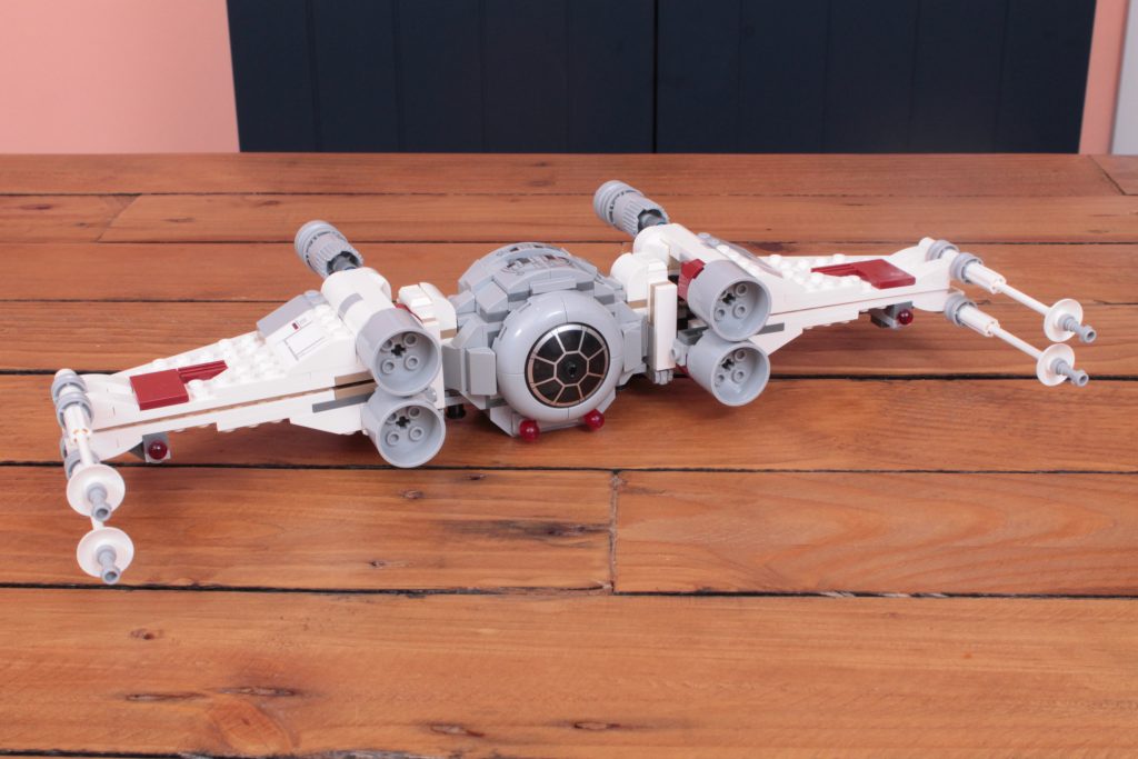 LEGO Star Wars 75393 TIE Fighter X Wing Mash up review 26 1024x683