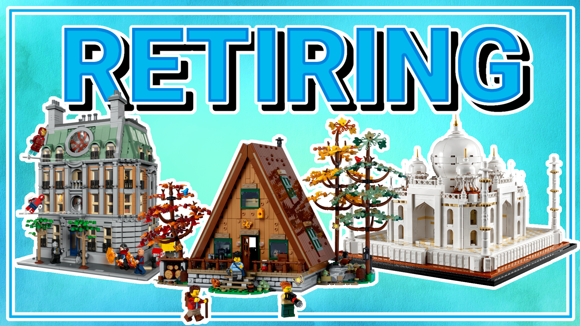 Modular, detailed and fan-inspired LEGO buildings retiring this year