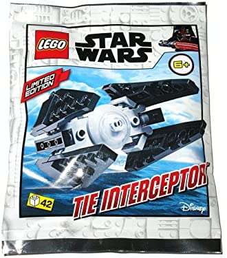 LEGO Star Wars TIE Interceptor foil bag