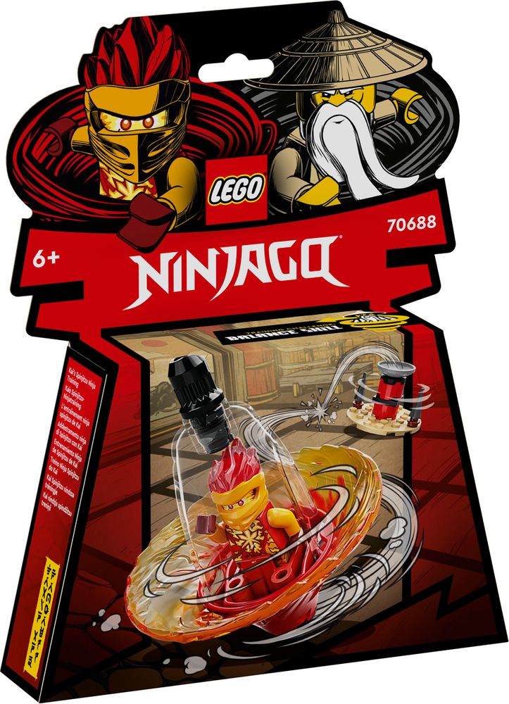 NINJAGO 70688 KAIS SPINJITZU NINJA TRAINING box