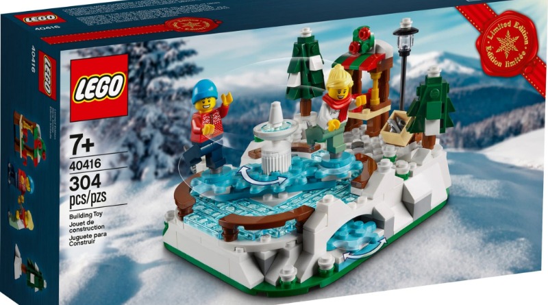 LEGO 40416 Ice Skating Rink free at LEGO.com from today