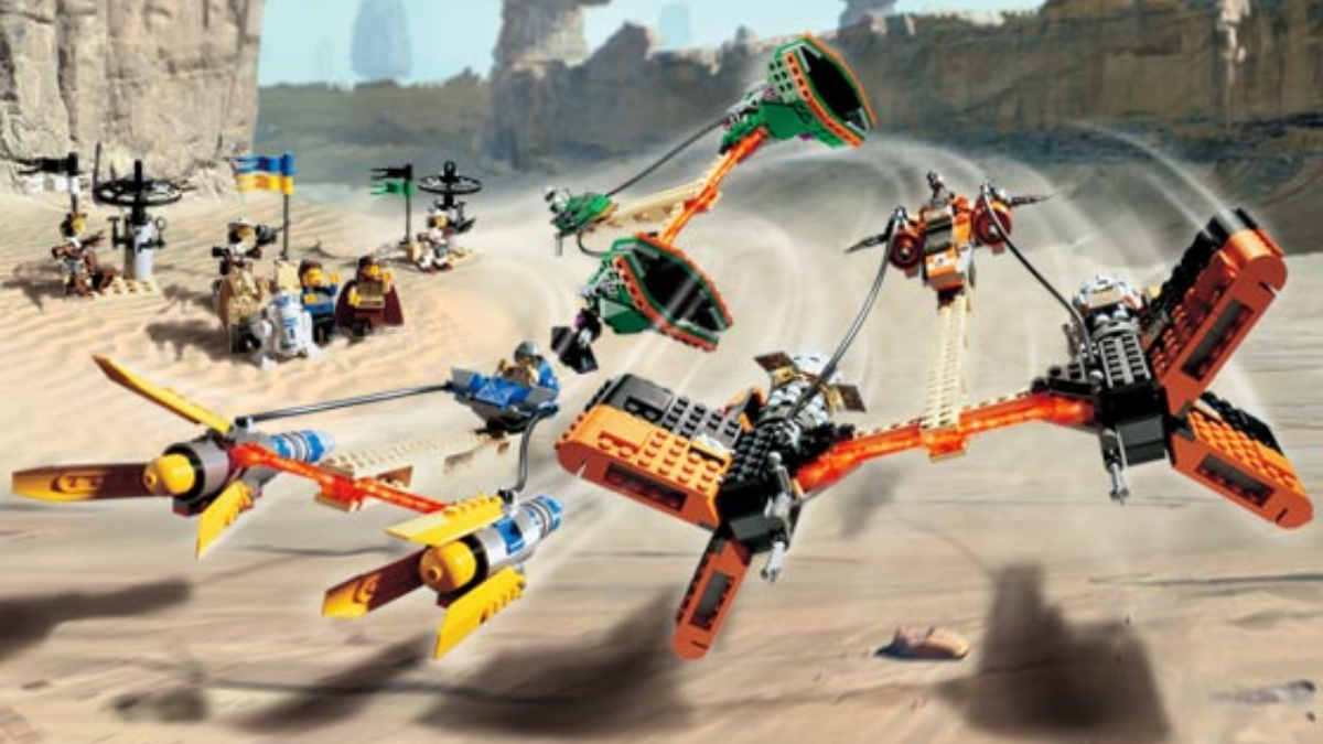 We want a complete LEGO Star Wars Podracer collection in 2024