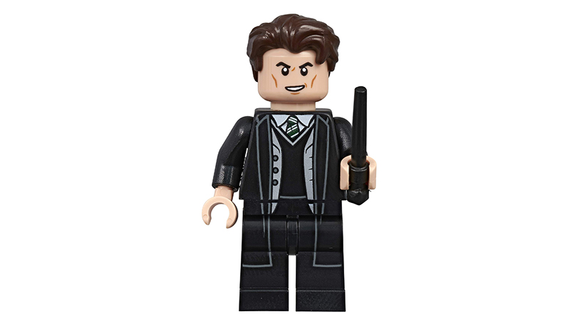 Exclusive Tom Riddle minifigure with LEGO Harry Potter Magical Treasury book