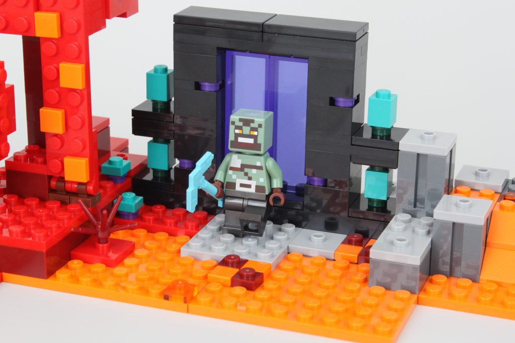 LEGO Minecraft 21255 The Nether Portal Ambush review 10 1024x683