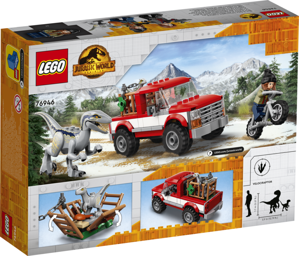 LEGO Jurassic World 76946 Blue Beta Velociraptor Capture 02 1024x877