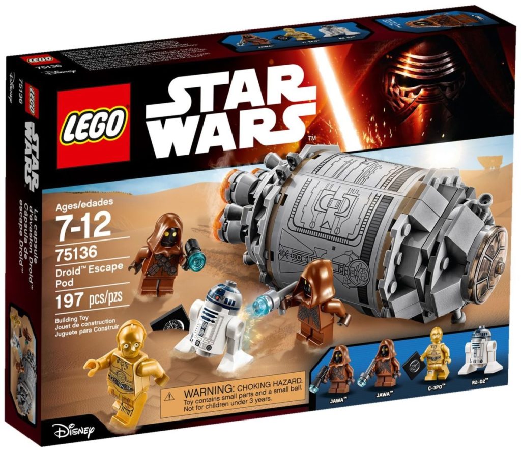 LEGO Star Wars 75136 Droid Escape Pod 1024x885