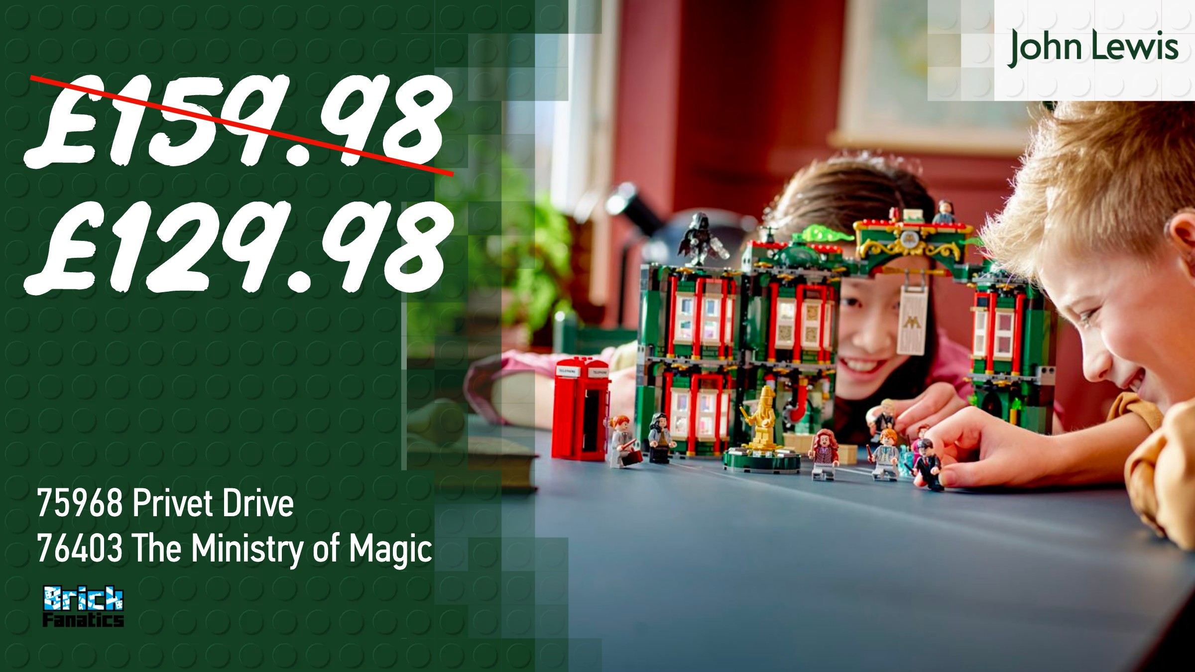 Don't miss out: Pick up this LEGO Harry Potter duo before they retire