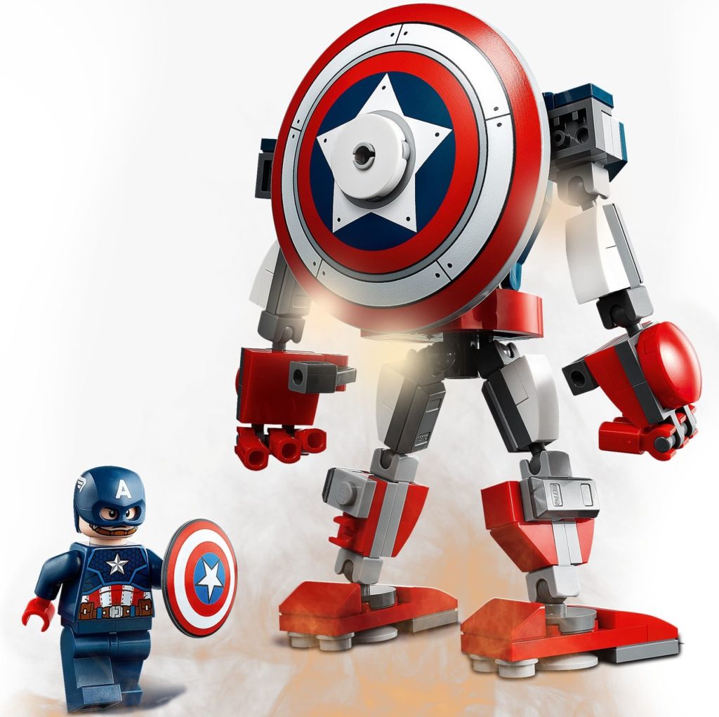76168 Captain America Mech Armor 4