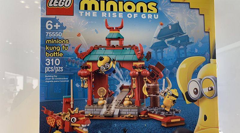 LEGO Minions: The Rise of Gru box art revealed