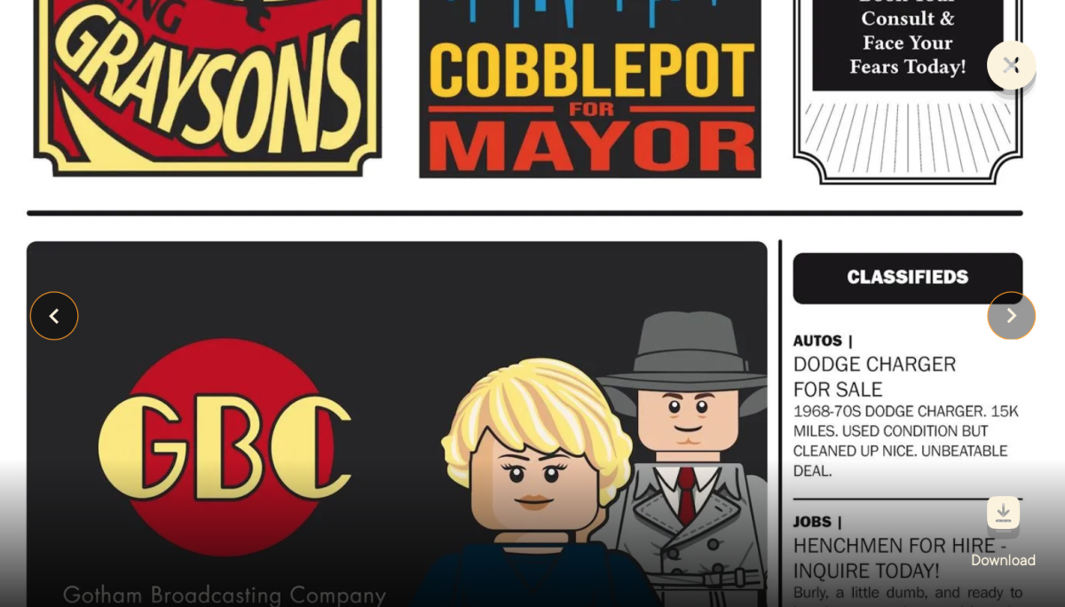 LEGO Batman Legacy of the Dark Knight newspaper 3 1200x684