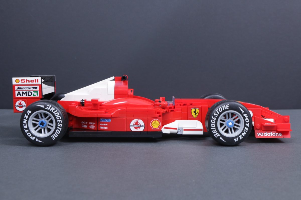 LEGO Icons Ferrari 11375 F2004 Michael Schumacher review 10 1200x800