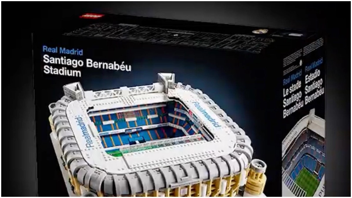 LEGO 10299 Real Madrid Santiago Bernabéu appears online