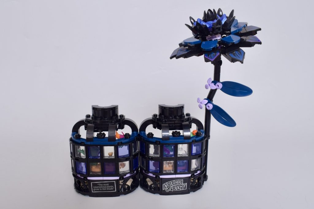 LEGO Wednesday 76784 Black Dahlia Flower review 13 1024x683