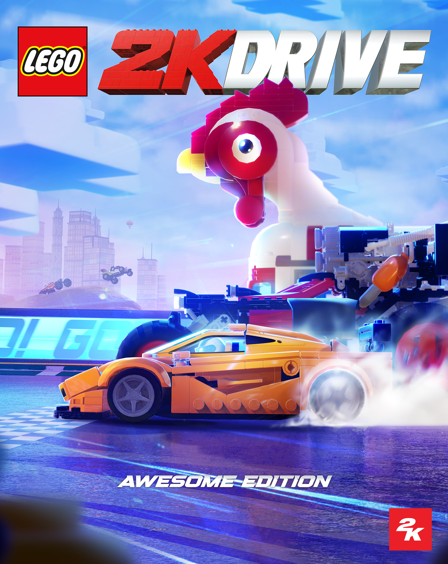 LEGO 2K Drive Awesome Edition Key Art 1