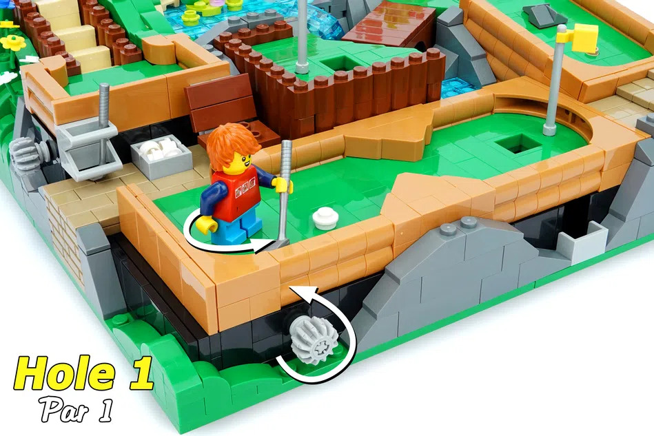 Mini Golf Course LEGO