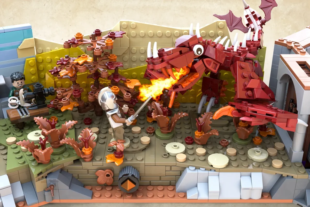 LEGO Ideas Kaamelott the Quest of the Holy Grail 2 1200x800