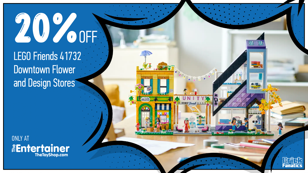 Retiring soon: Grab LEGO Friends 41732 Downtown Flower and Design Stores before it's gone for good