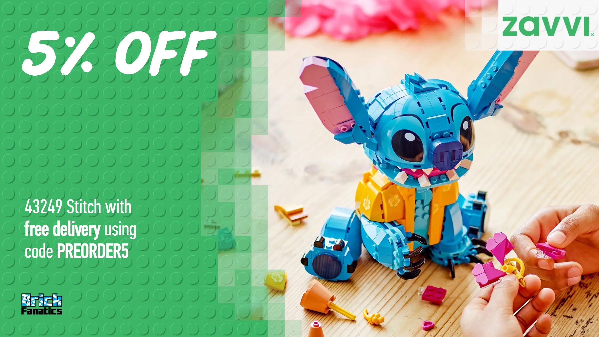 Pre-order and save on the cutest LEGO buildable creature out there