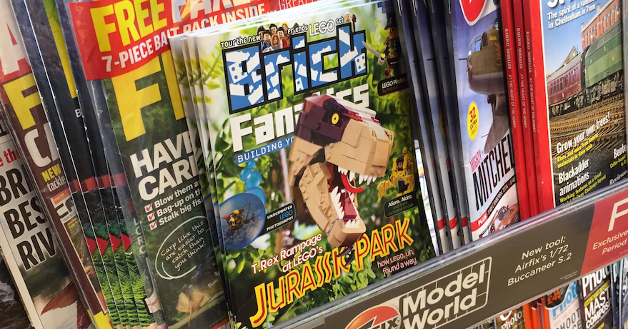Brick Fanatics Magazine Issue 9 in UK stores