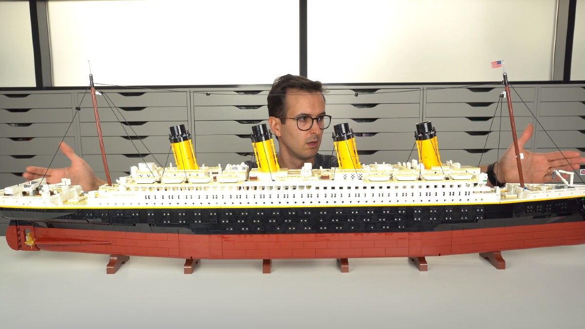 First look at LEGO for Adults 10294 Titanic