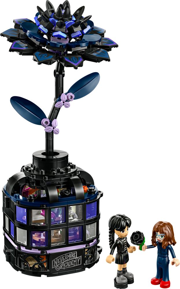 LEGO Wednesday 76784 Black Dahlia Flower 1