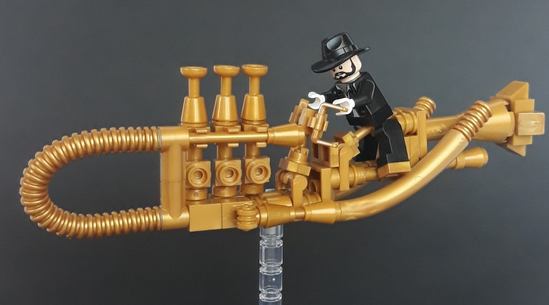 Brick Pic of the Day: Musical speeder