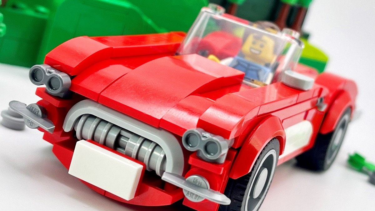 What if… LEGO 10321 Corvette was a classic Speed Champions car?