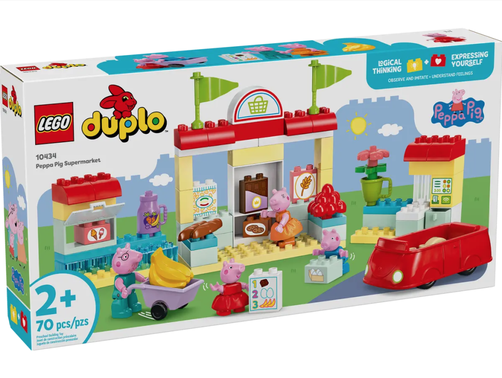 LEGO DUPLO Peppa Pig 10434 Peppa Pig Supermarlet box front 1024x771