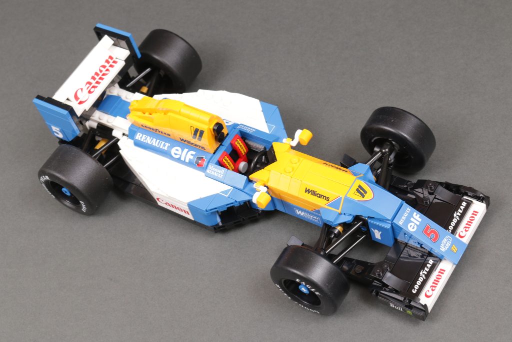 LEGO Icons 10353 Williams Racing FW14B Nigel Mansell review 28 1024x683