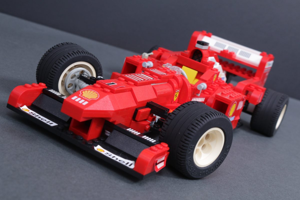 LEGO Icons Ferrari 11375 F2004 Michael Schumacher 2556 Ferrari Formula 1 Racing Car comparison 3 1200x800